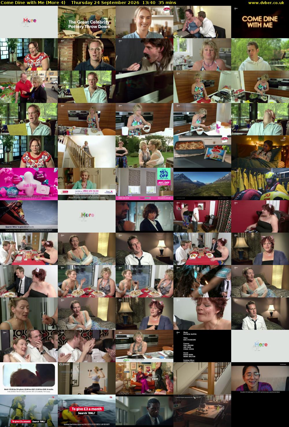 Come Dine with Me (More 4) Thursday 24 September 2026 13:40 - 14:15