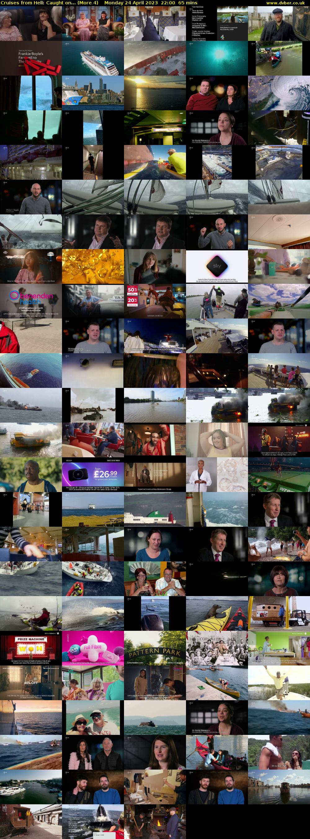 Cruises from Hell: Caught on... (More 4) Monday 24 April 2023 22:00 - 23:05