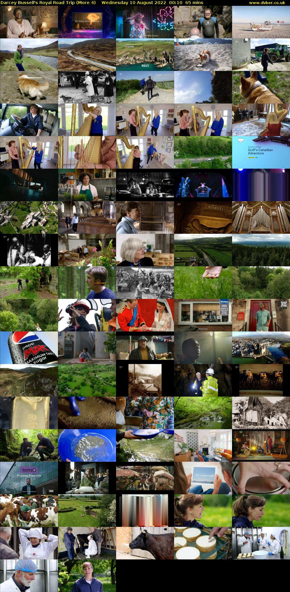 Darcey Bussell's Royal Road Trip (More 4) Wednesday 10 August 2022 00:10 - 01:15