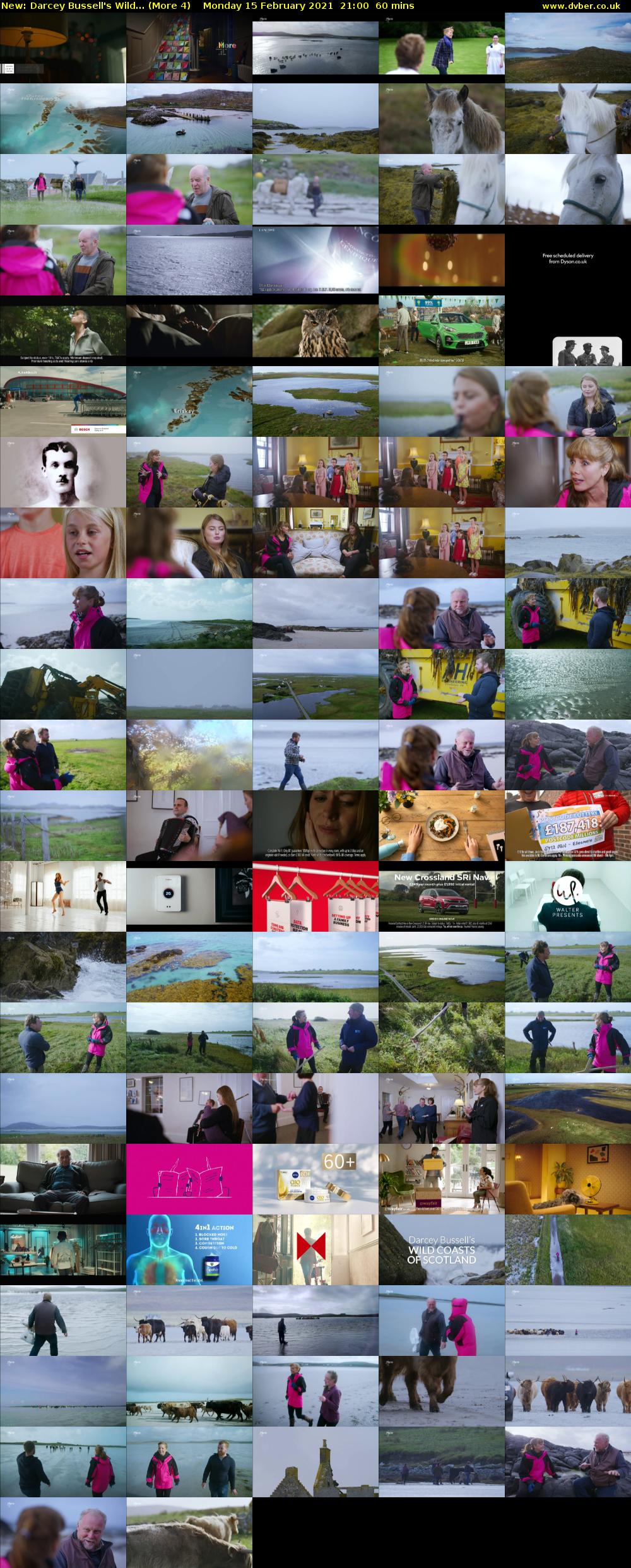 Darcey Bussell's Wild... (More 4) Monday 15 February 2021 21:00 - 22:00