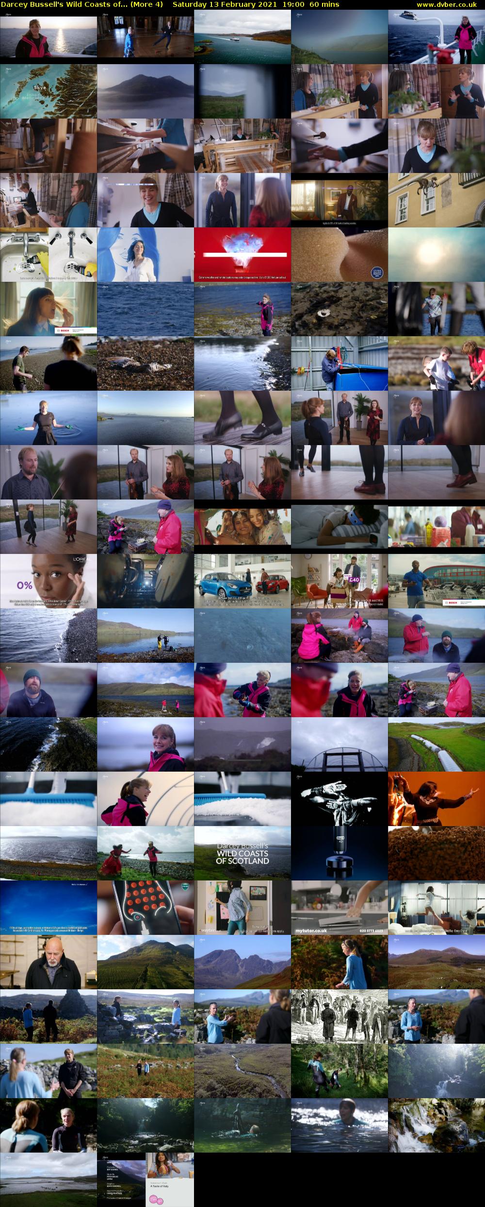Darcey Bussell's Wild Coasts of... (More 4) Saturday 13 February 2021 19:00 - 20:00