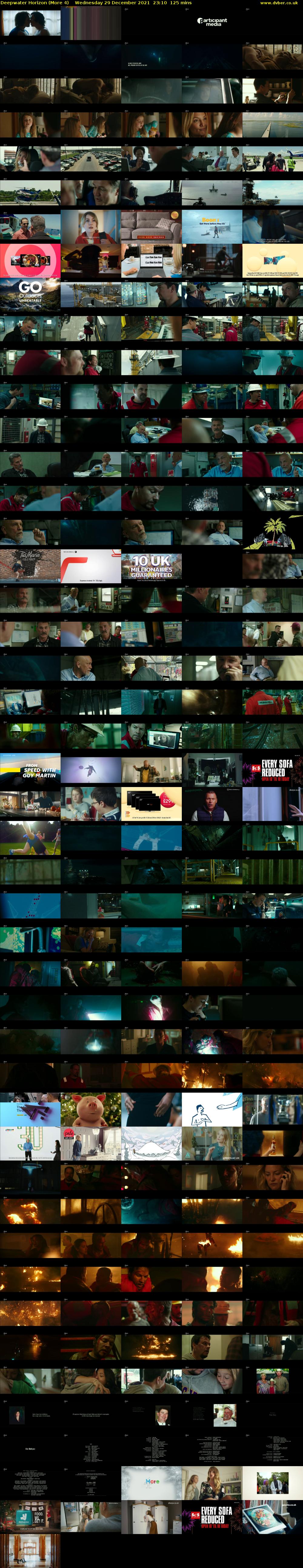 Deepwater Horizon (More 4) Wednesday 29 December 2021 23:10 - 01:15
