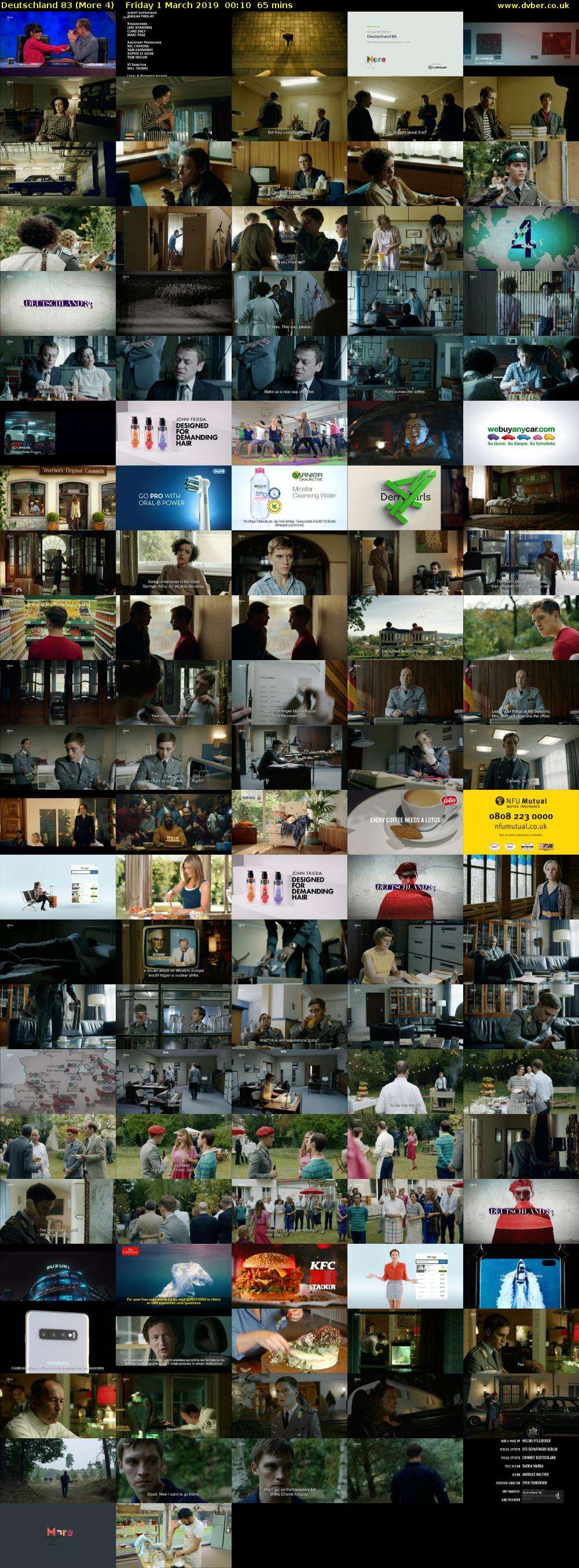 Deutschland 83 (More 4) Friday 1 March 2019 00:10 - 01:15