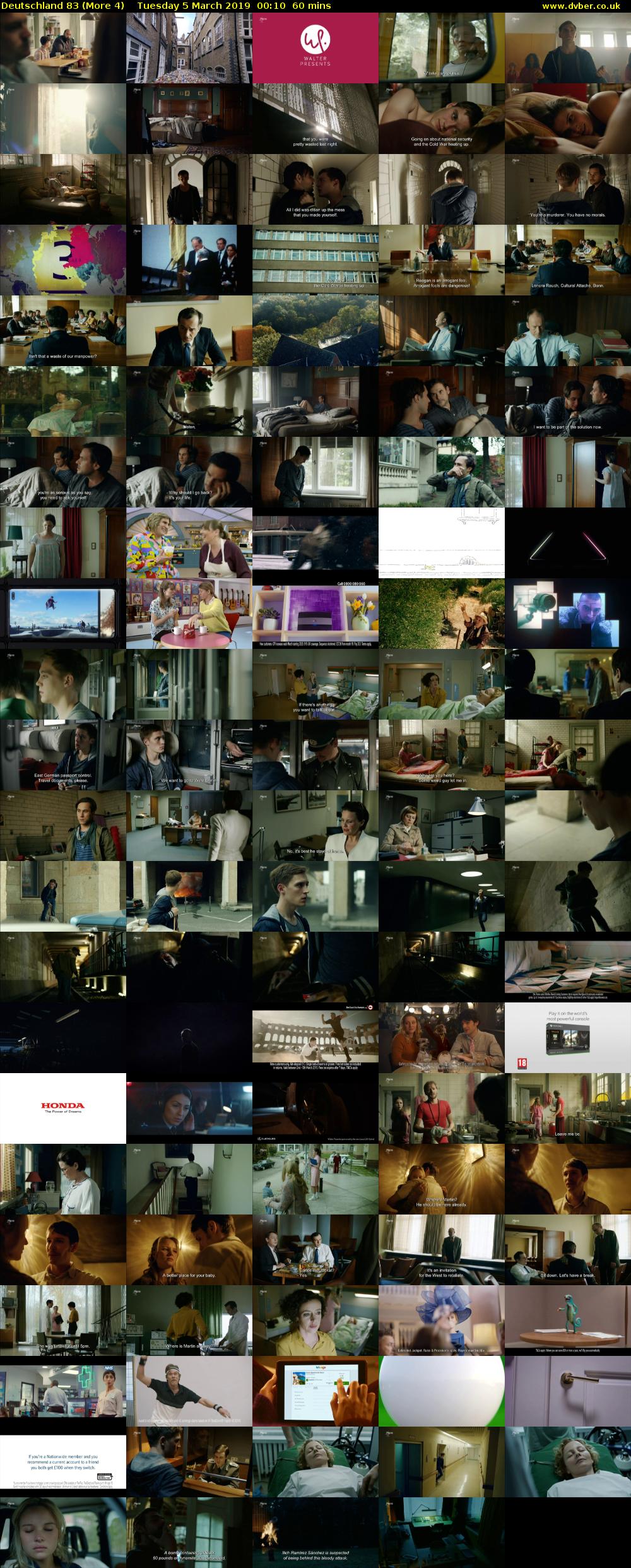 Deutschland 83 (More 4) Tuesday 5 March 2019 00:10 - 01:10