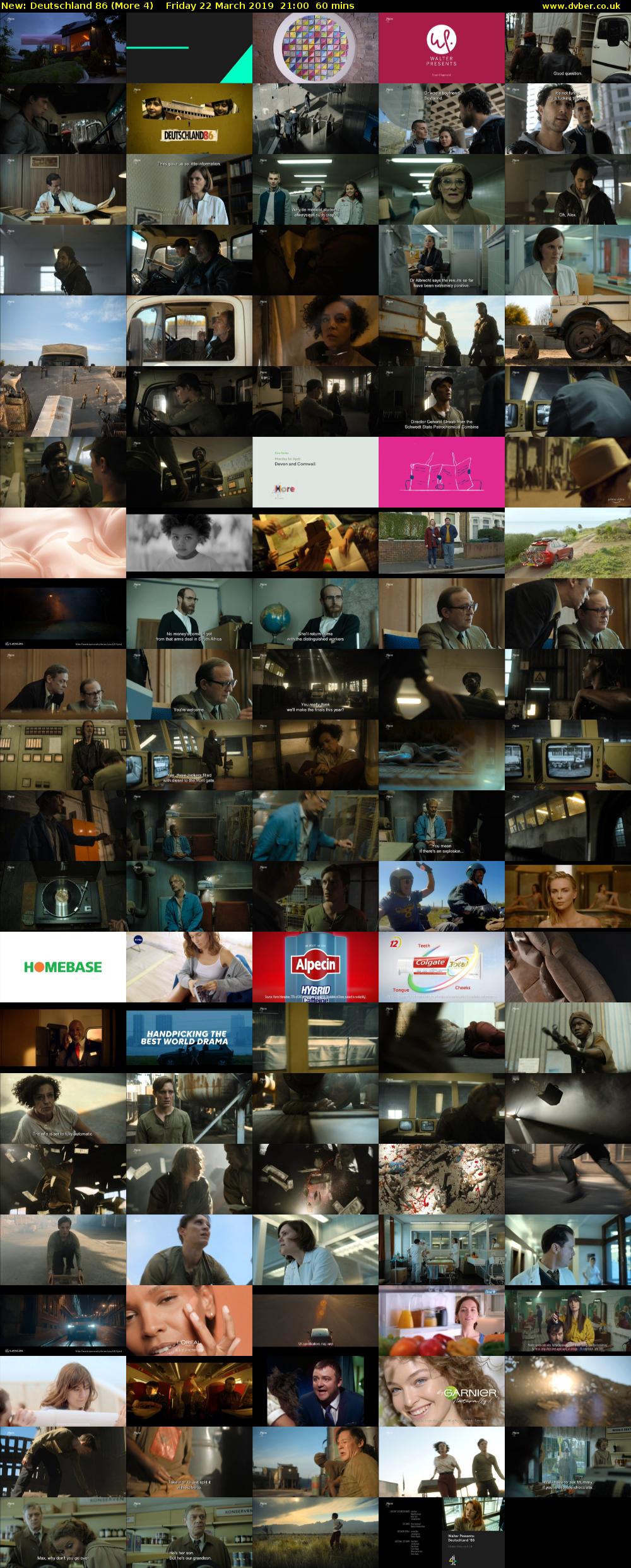 Deutschland 86 (More 4) Friday 22 March 2019 21:00 - 22:00