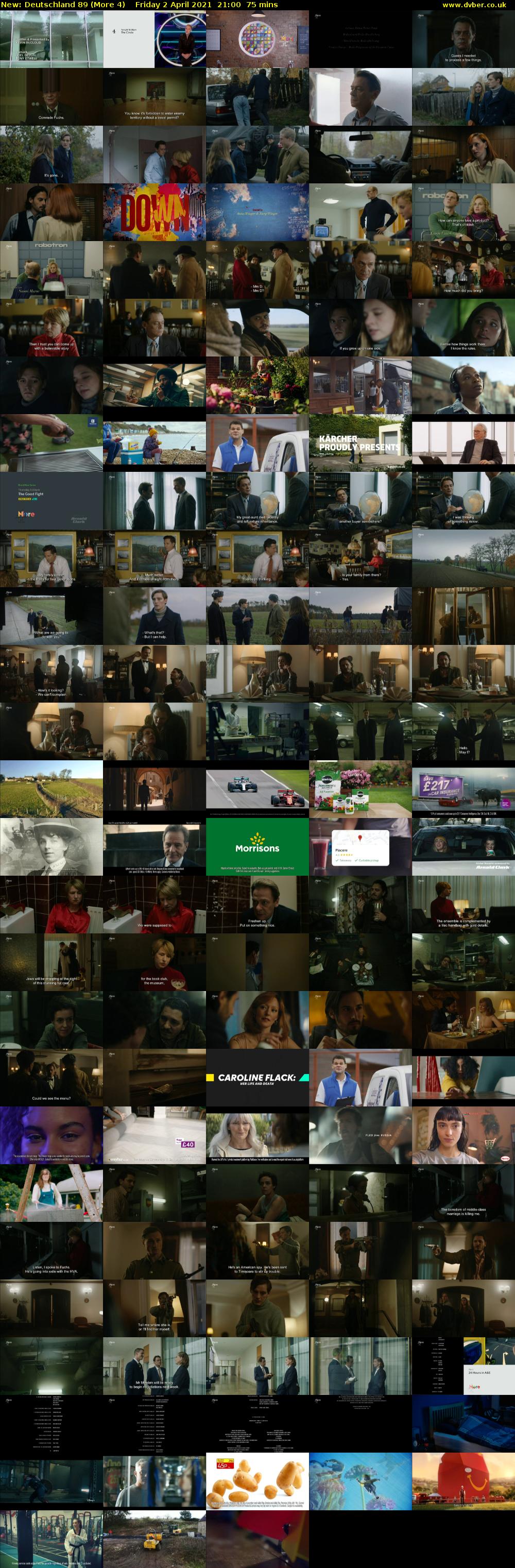 Deutschland 89 (More 4) Friday 2 April 2021 21:00 - 22:15