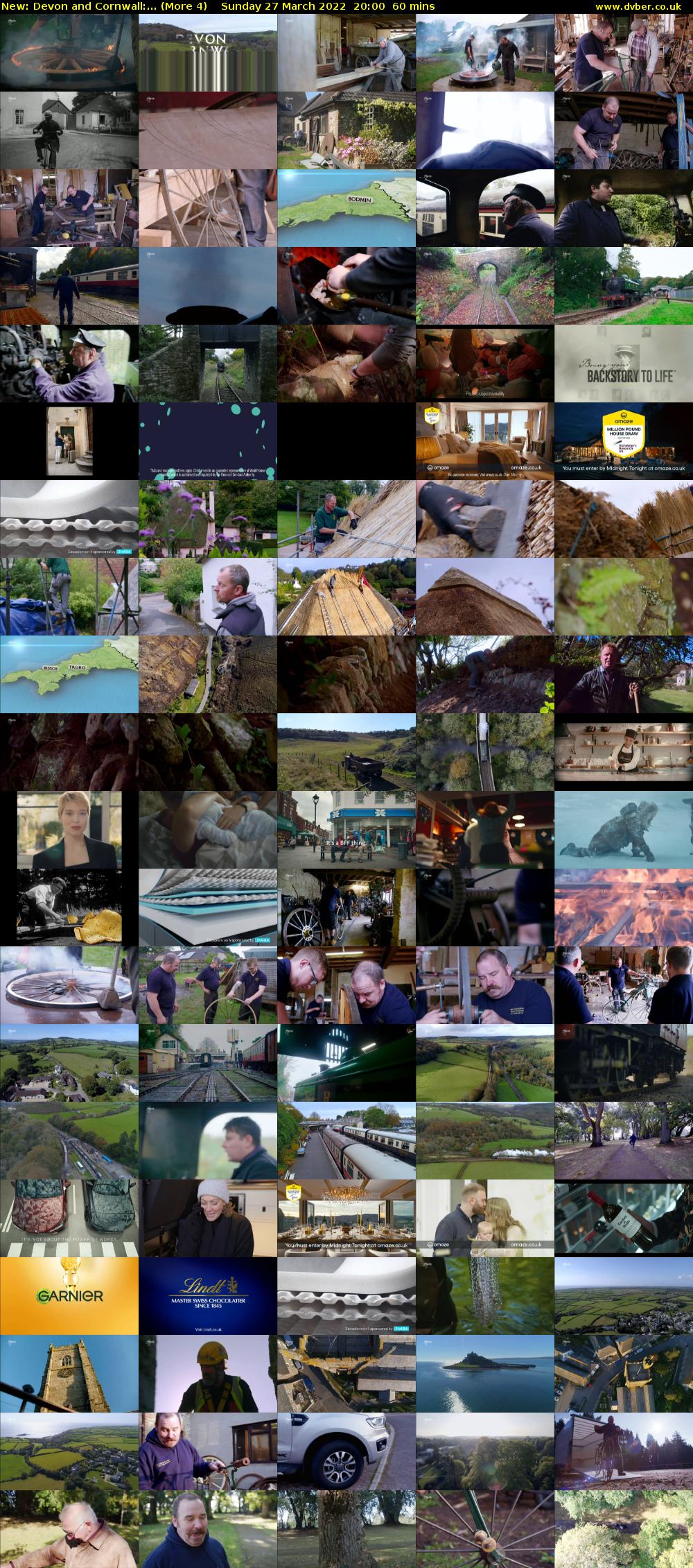 Devon and Cornwall:... (More 4) Sunday 27 March 2022 20:00 - 21:00