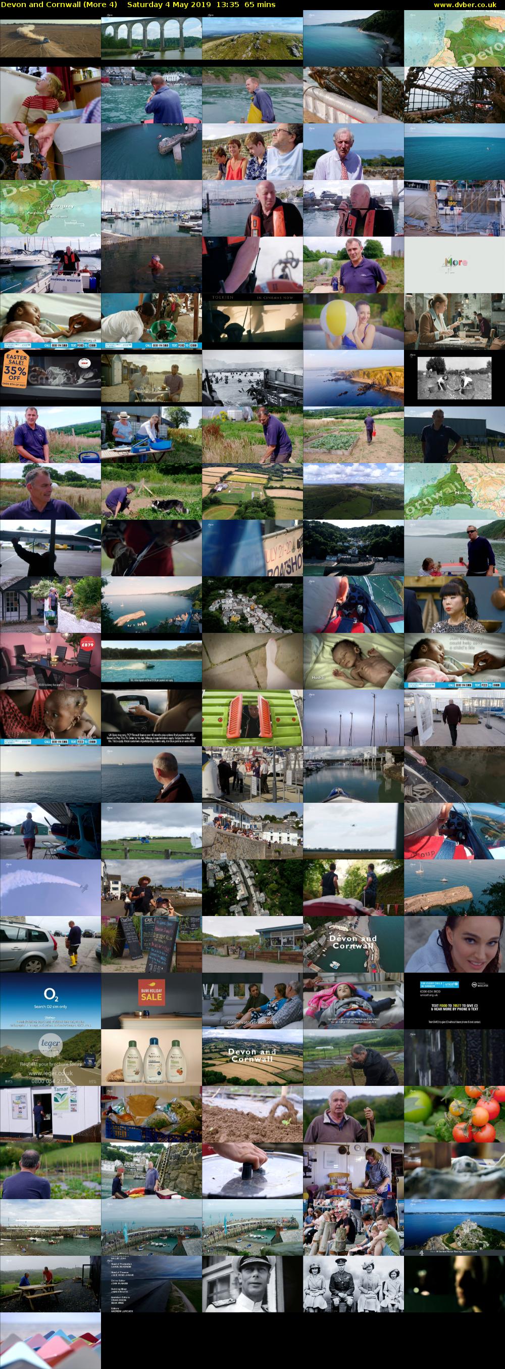 Devon and Cornwall (More 4) Saturday 4 May 2019 13:35 - 14:40