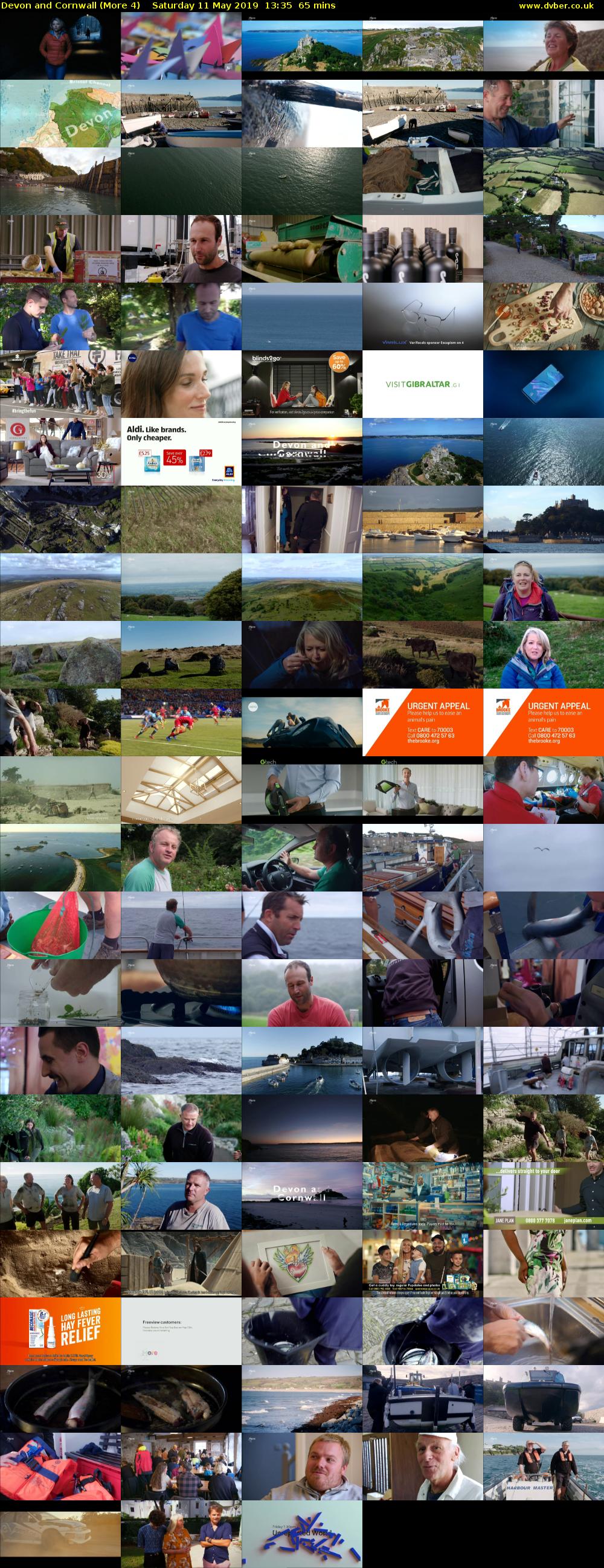 Devon and Cornwall (More 4) Saturday 11 May 2019 13:35 - 14:40