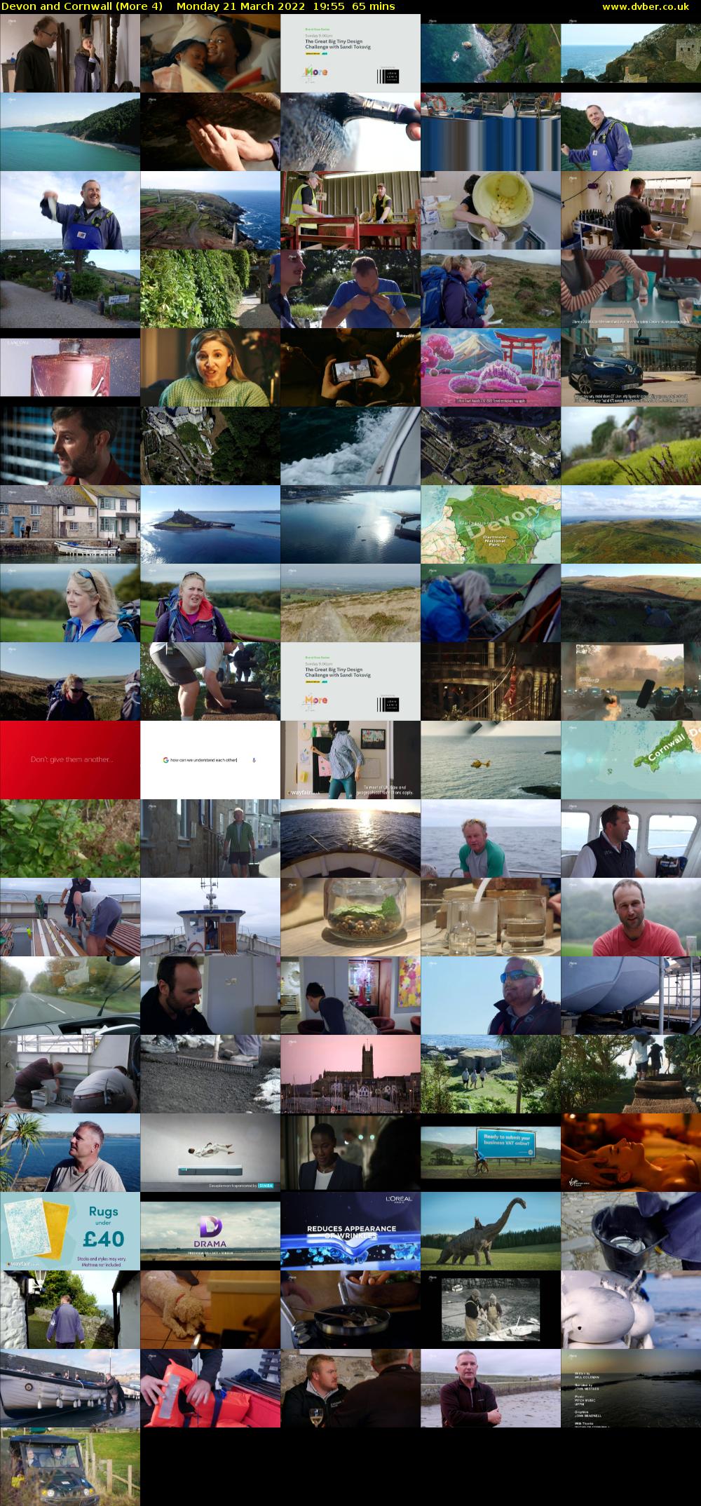 Devon and Cornwall (More 4) Monday 21 March 2022 19:55 - 21:00