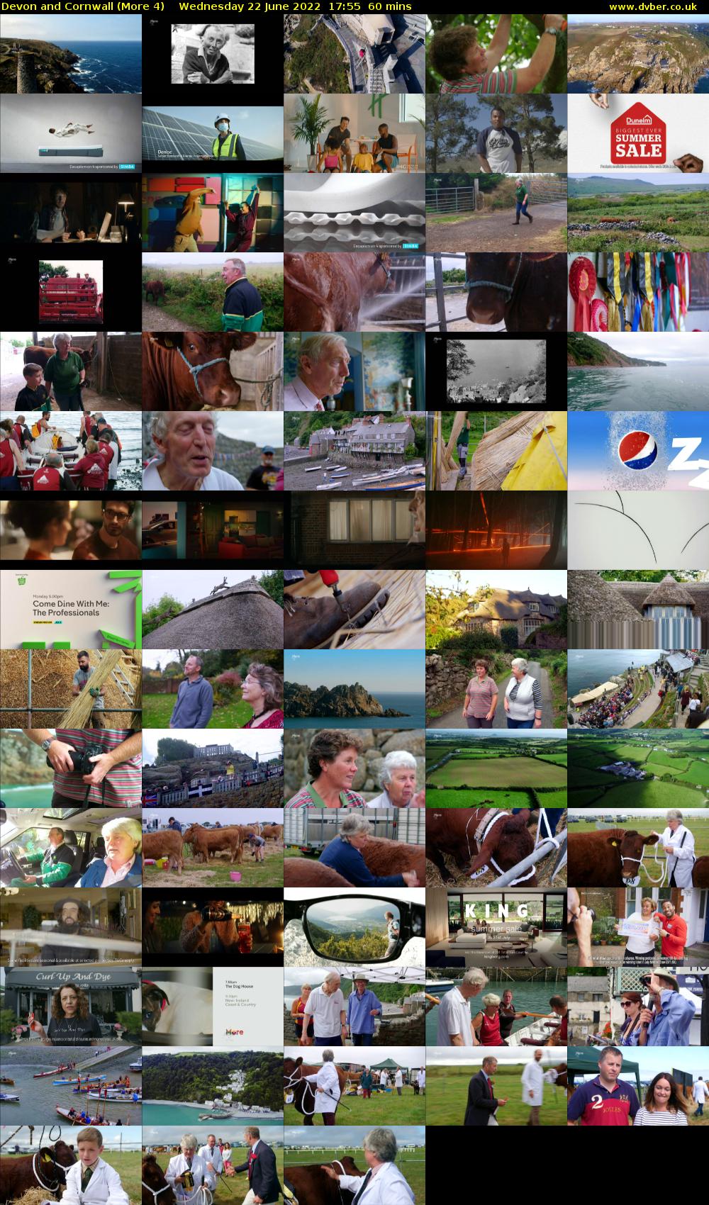 Devon and Cornwall (More 4) Wednesday 22 June 2022 17:55 - 18:55