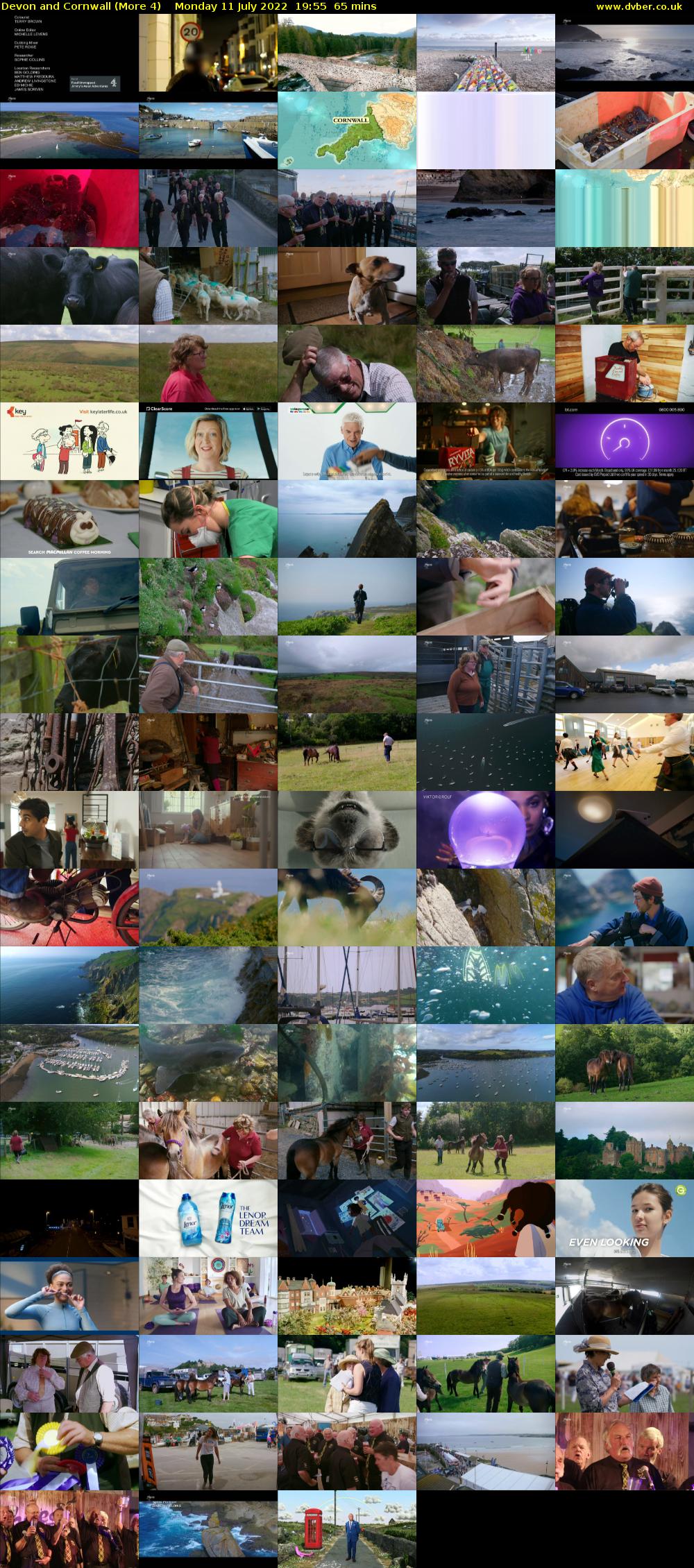 Devon and Cornwall (More 4) Monday 11 July 2022 19:55 - 21:00
