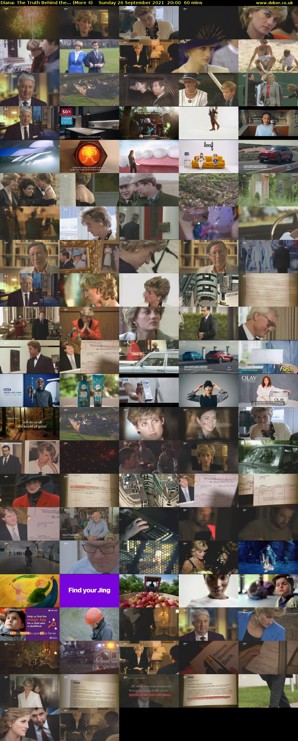 Diana: The Truth Behind the... (More 4) Sunday 26 September 2021 20:00 - 21:00