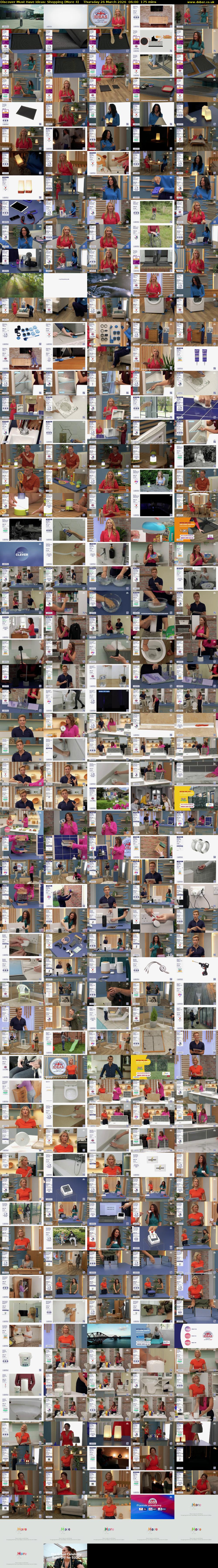 Discover Must Have Ideas: Shopping (More 4) Thursday 26 March 2026 06:00 - 08:55