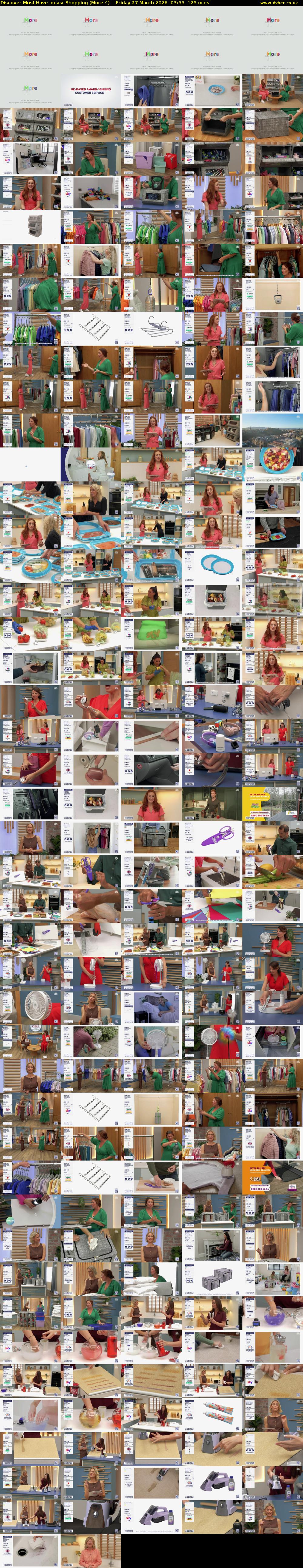 Discover Must Have Ideas: Shopping (More 4) Friday 27 March 2026 03:55 - 06:00