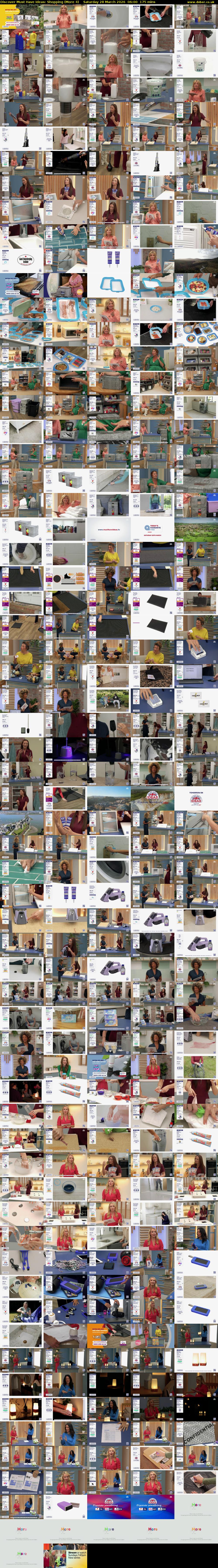 Discover Must Have Ideas: Shopping (More 4) Saturday 28 March 2026 06:00 - 08:55