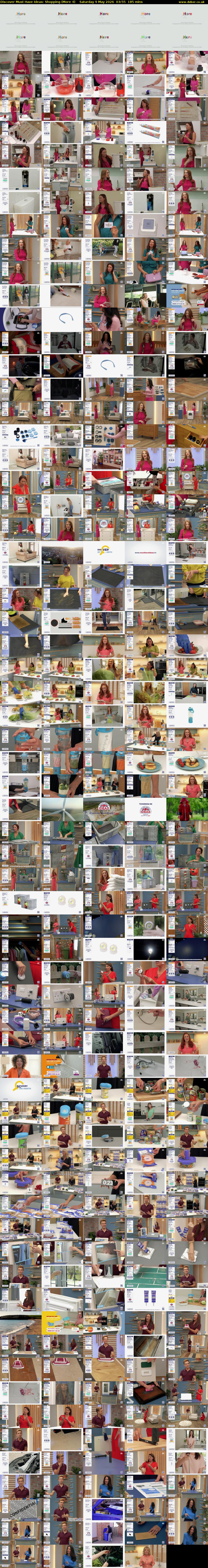 Discover Must Have Ideas: Shopping (More 4) Saturday 9 May 2026 03:55 - 07:00