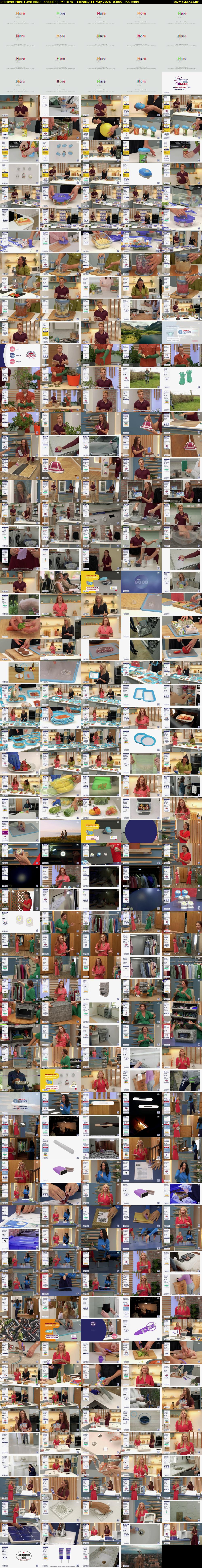 Discover Must Have Ideas: Shopping (More 4) Monday 11 May 2026 03:50 - 07:00