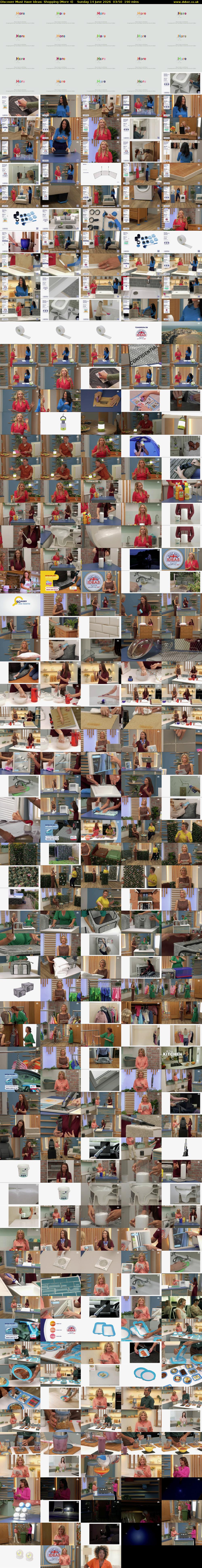 Discover Must Have Ideas: Shopping (More 4) Sunday 14 June 2026 03:50 - 07:00
