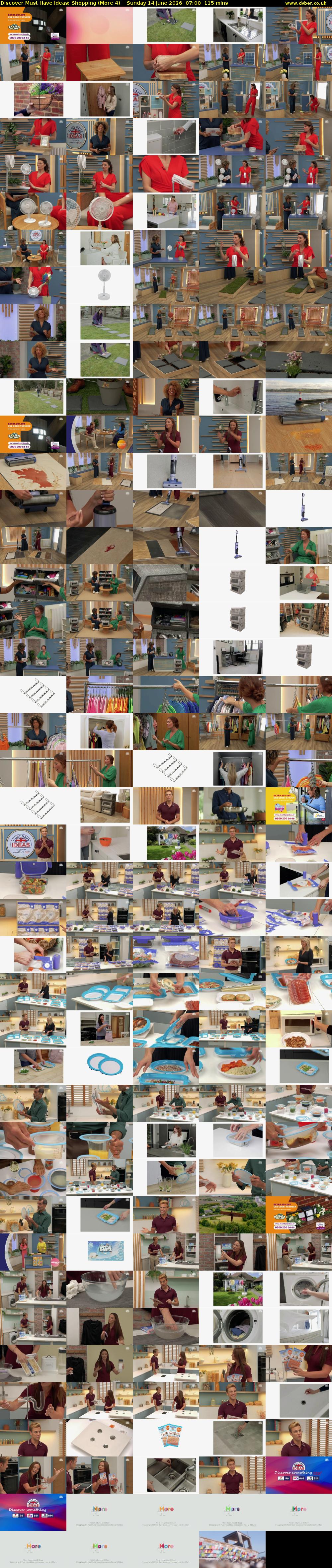 Discover Must Have Ideas: Shopping (More 4) Sunday 14 June 2026 07:00 - 08:55