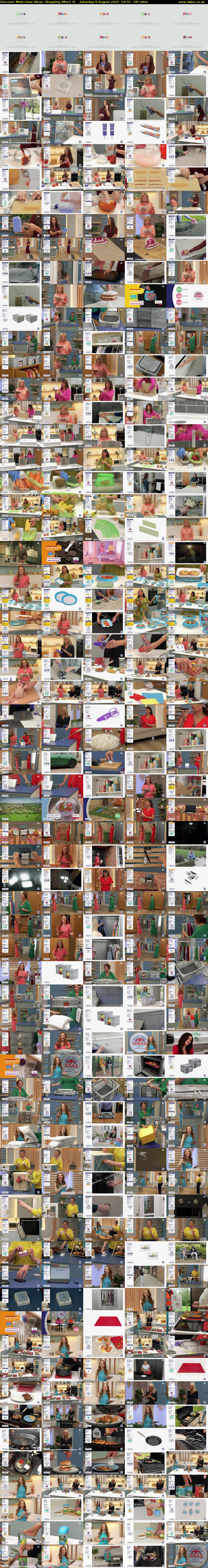 Discover Must Have Ideas: Shopping (More 4) Saturday 8 August 2026 03:55 - 07:00
