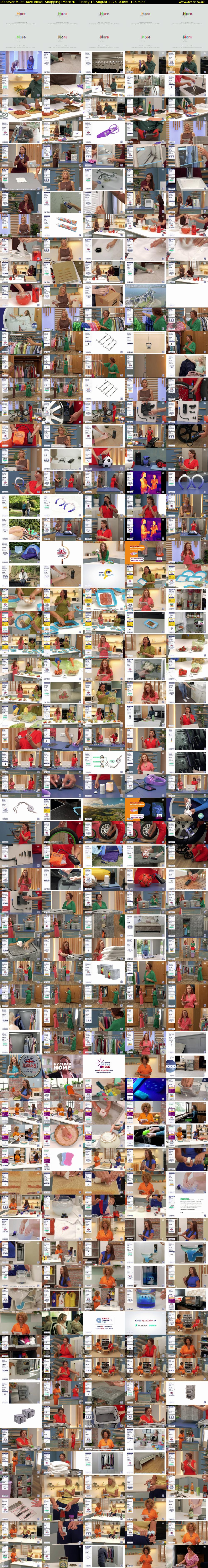 Discover Must Have Ideas: Shopping (More 4) Friday 14 August 2026 03:55 - 07:00