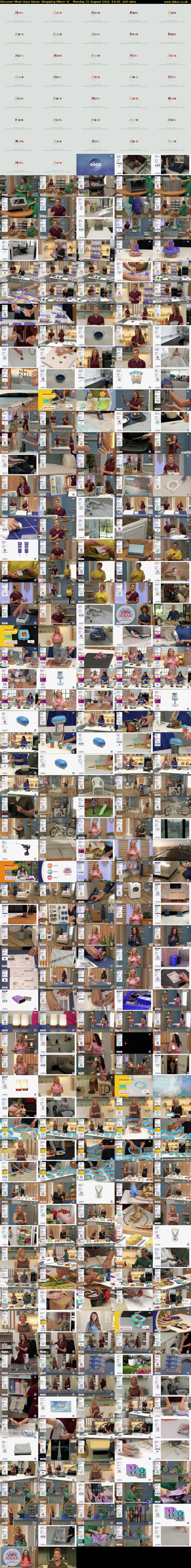Discover Must Have Ideas: Shopping (More 4) Monday 31 August 2026 03:40 - 07:00