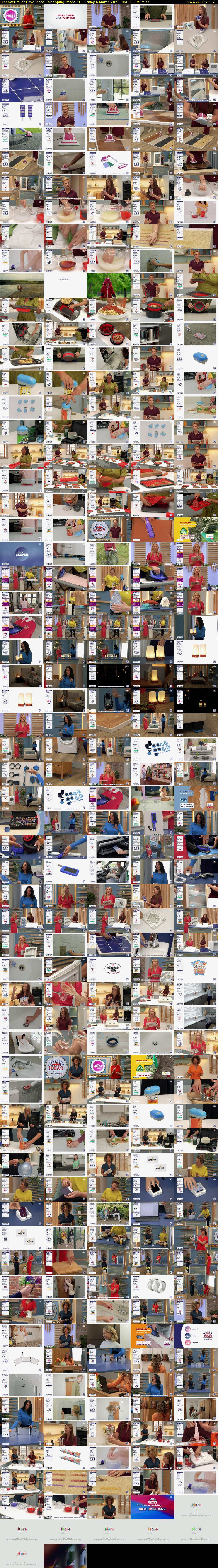 Discover Must Have Ideas - Shopping (More 4) Friday 6 March 2026 06:00 - 08:55