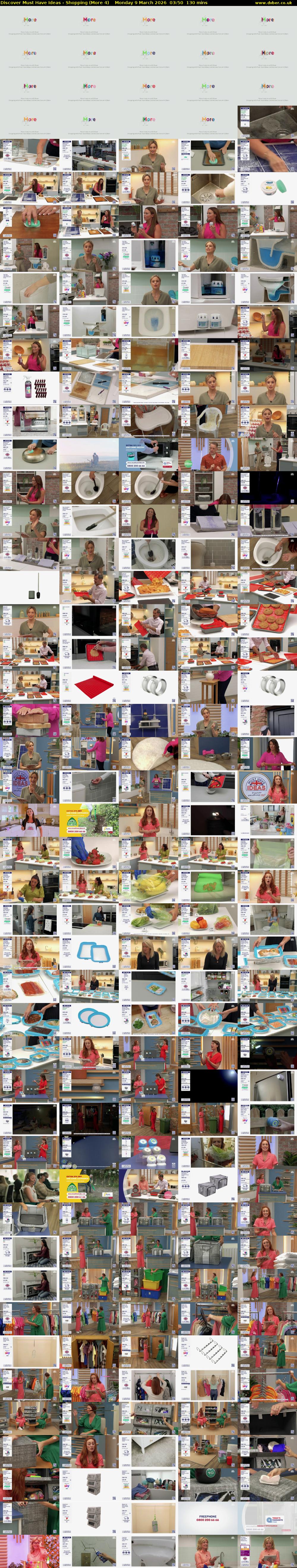 Discover Must Have Ideas - Shopping (More 4) Monday 9 March 2026 03:50 - 06:00