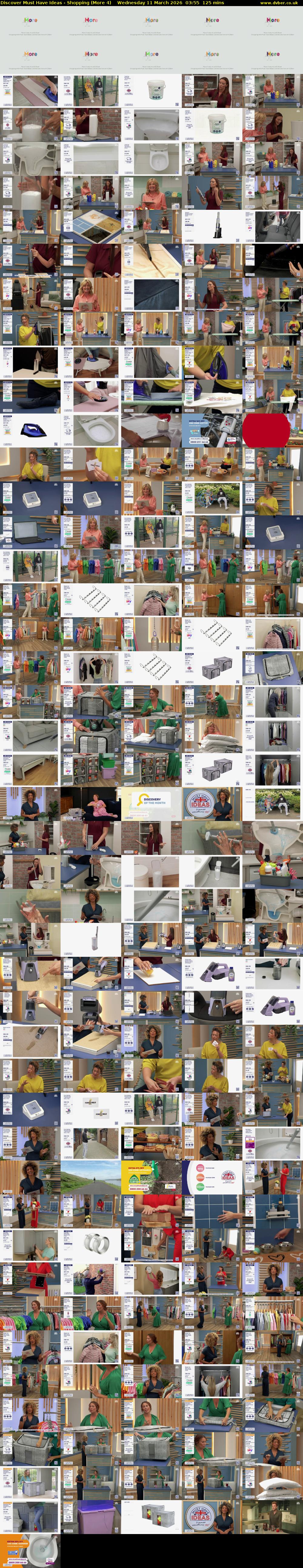 Discover Must Have Ideas - Shopping (More 4) Wednesday 11 March 2026 03:55 - 06:00