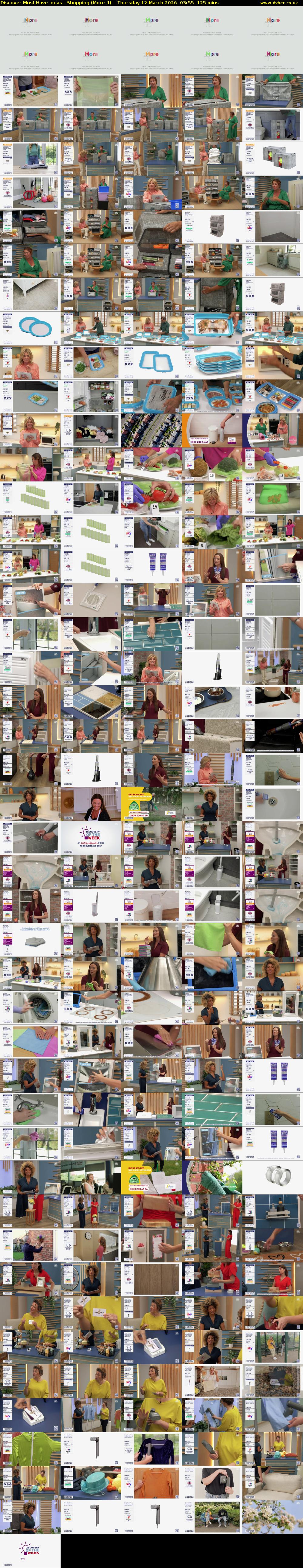Discover Must Have Ideas - Shopping (More 4) Thursday 12 March 2026 03:55 - 06:00