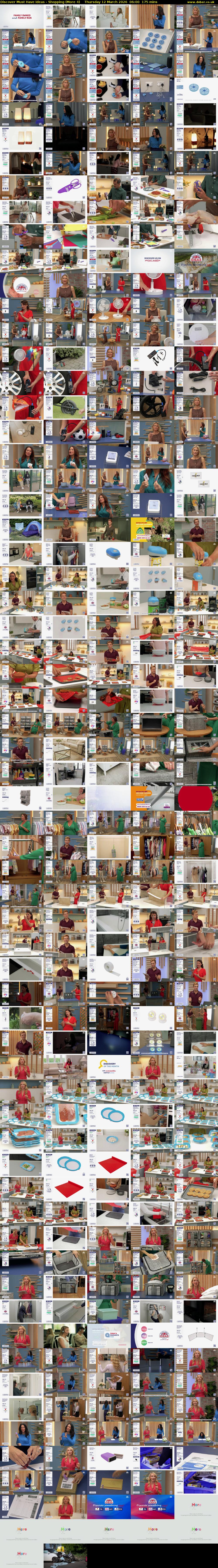 Discover Must Have Ideas - Shopping (More 4) Thursday 12 March 2026 06:00 - 08:55