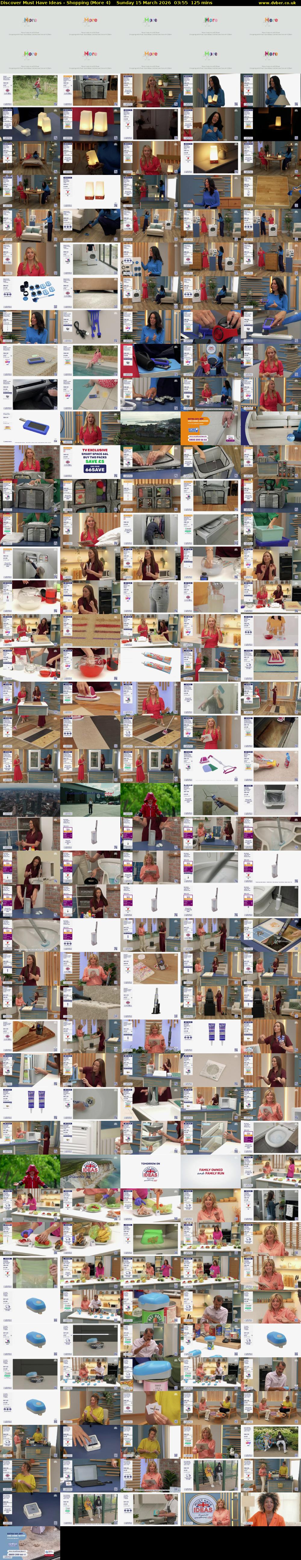 Discover Must Have Ideas - Shopping (More 4) Sunday 15 March 2026 03:55 - 06:00