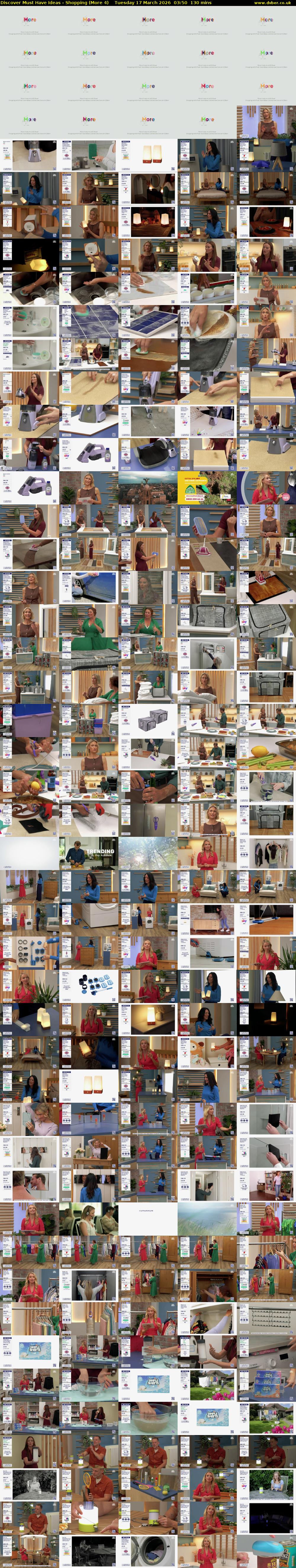 Discover Must Have Ideas - Shopping (More 4) Tuesday 17 March 2026 03:50 - 06:00