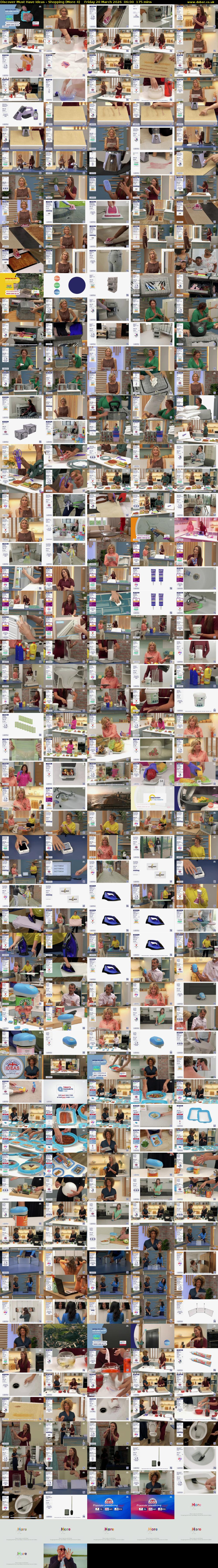 Discover Must Have Ideas - Shopping (More 4) Friday 20 March 2026 06:00 - 08:55