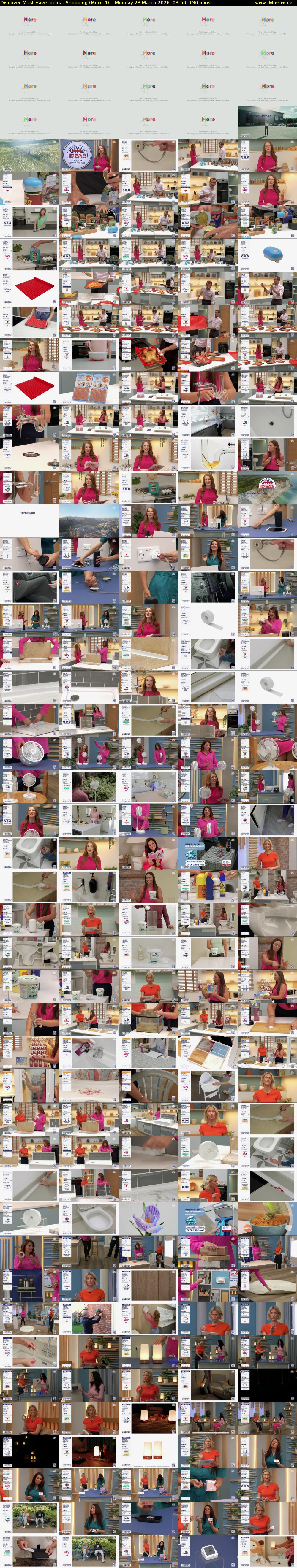 Discover Must Have Ideas - Shopping (More 4) Monday 23 March 2026 03:50 - 06:00