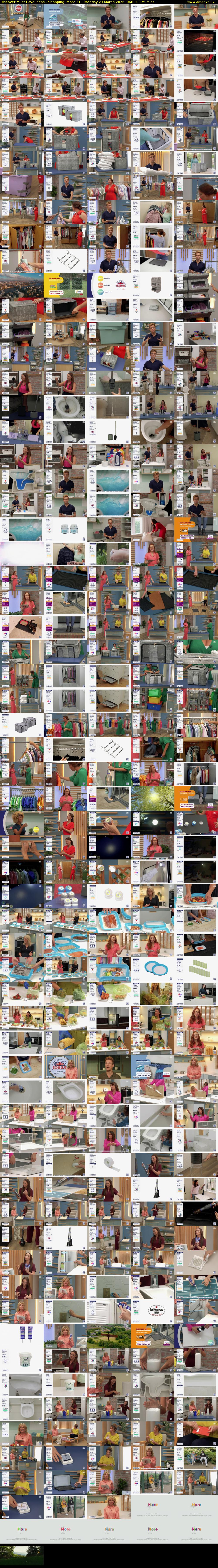 Discover Must Have Ideas - Shopping (More 4) Monday 23 March 2026 06:00 - 08:55