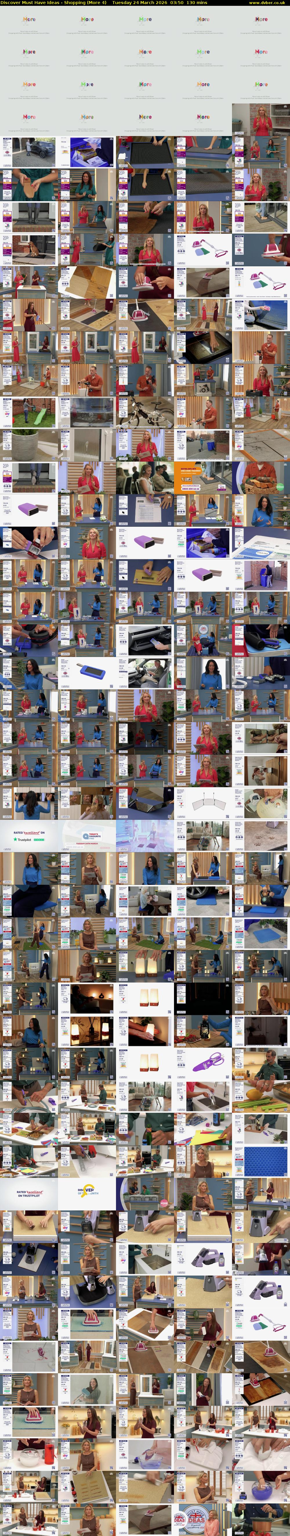 Discover Must Have Ideas - Shopping (More 4) Tuesday 24 March 2026 03:50 - 06:00