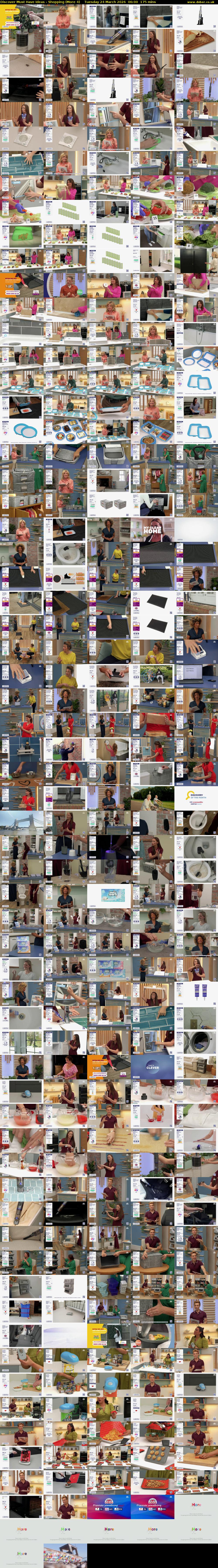 Discover Must Have Ideas - Shopping (More 4) Tuesday 24 March 2026 06:00 - 08:55