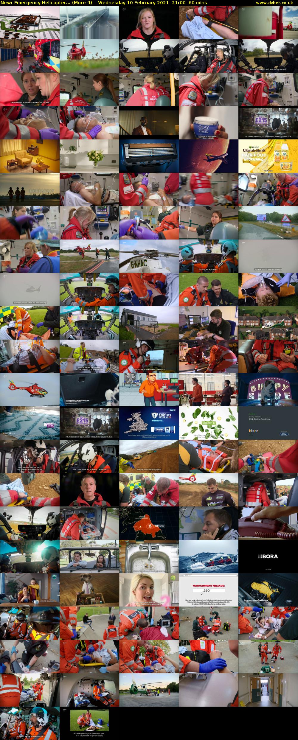 Emergency Helicopter... (More 4) Wednesday 10 February 2021 21:00 - 22:00