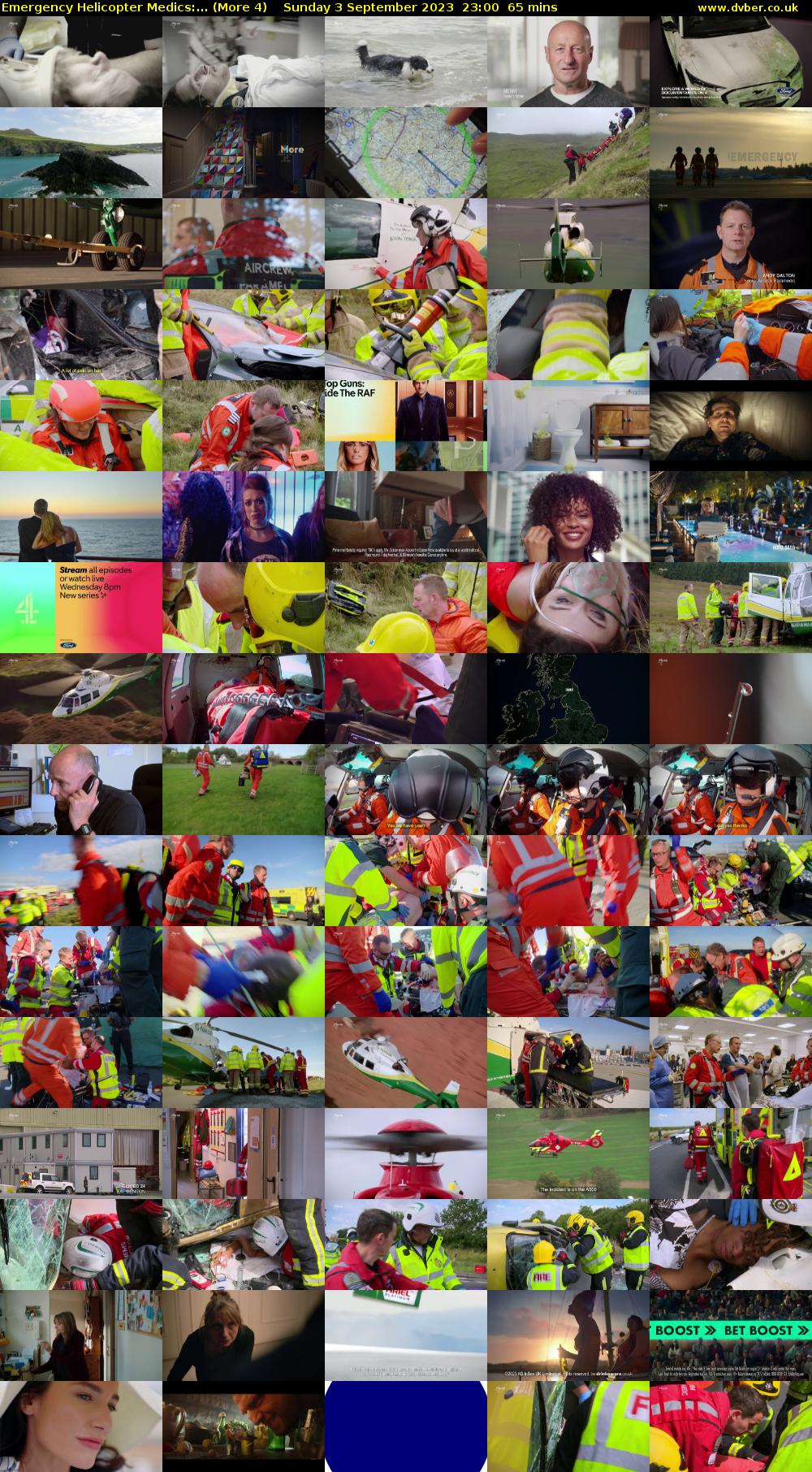 Emergency Helicopter Medics:... (More 4) Sunday 3 September 2023 23:00 - 00:05
