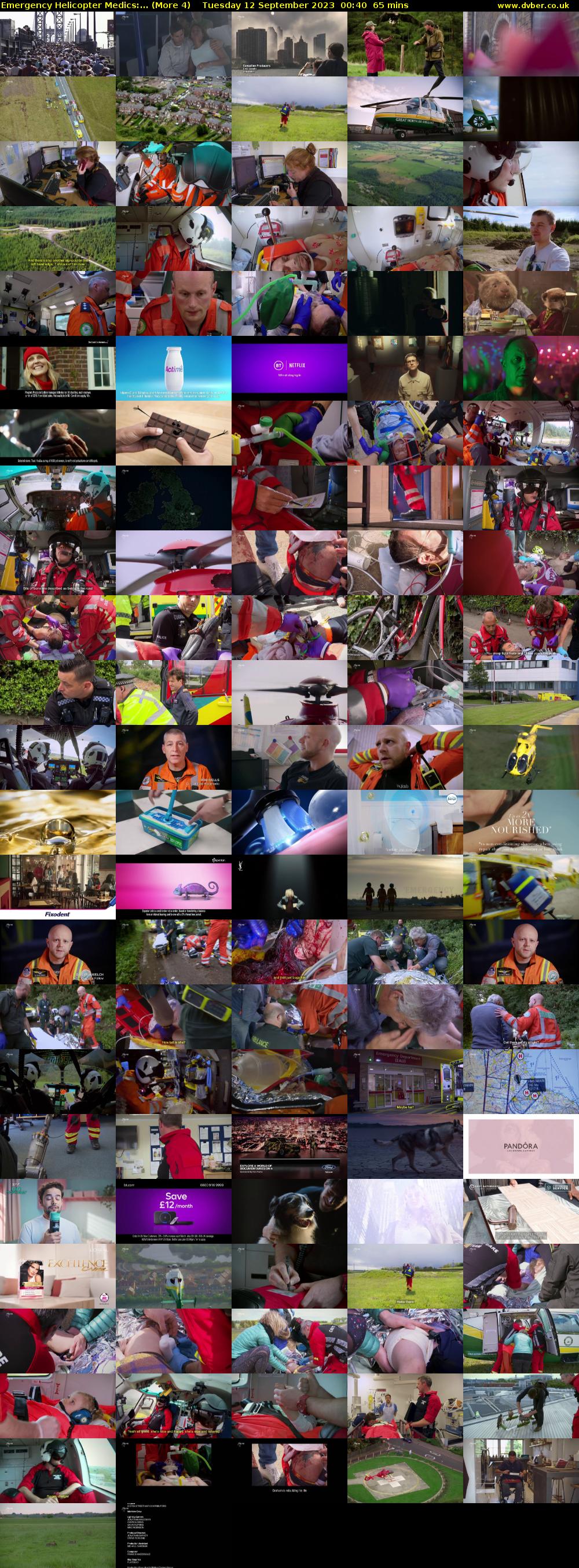 Emergency Helicopter Medics:... (More 4) Tuesday 12 September 2023 00:40 - 01:45