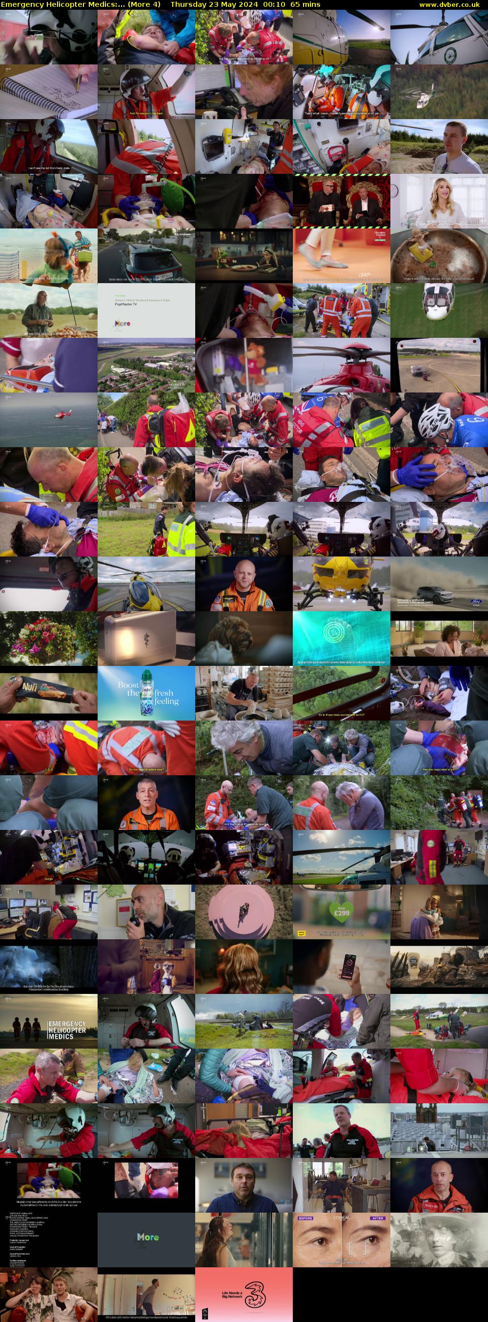 Emergency Helicopter Medics:... (More 4) Thursday 23 May 2024 00:10 - 01:15