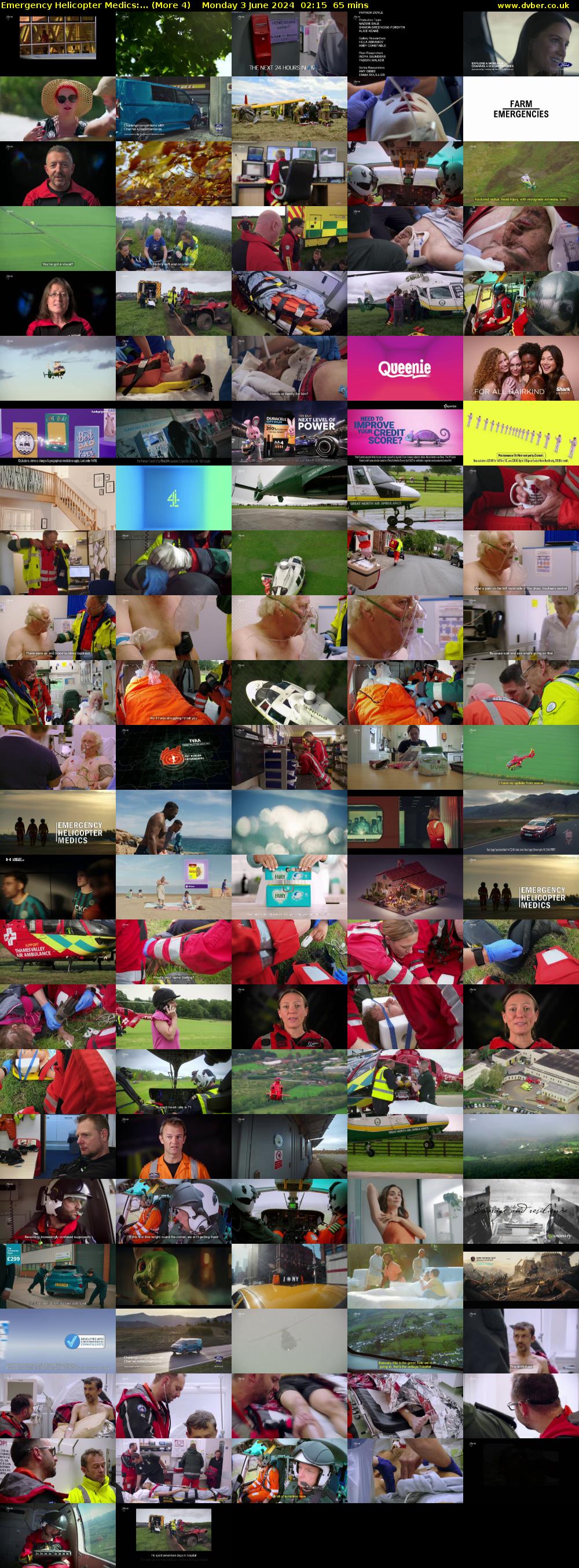 Emergency Helicopter Medics:... (More 4) Monday 3 June 2024 02:15 - 03:20