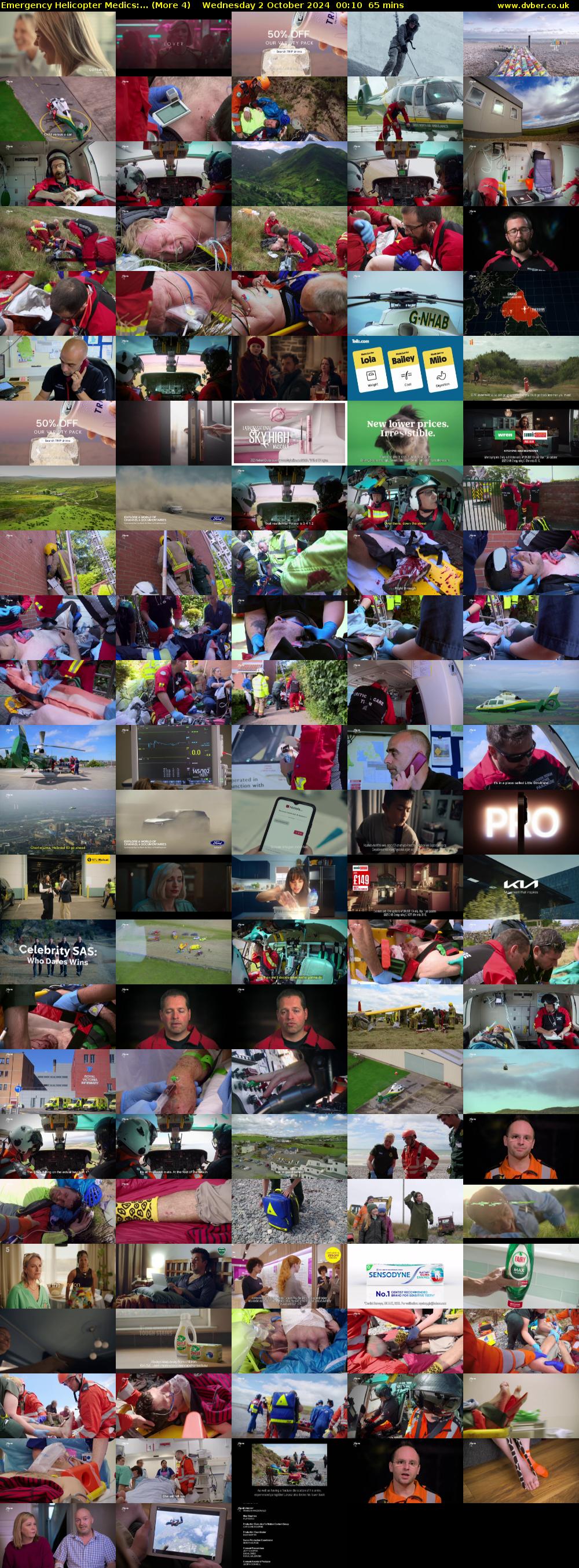 Emergency Helicopter Medics:... (More 4) Wednesday 2 October 2024 00:10 - 01:15