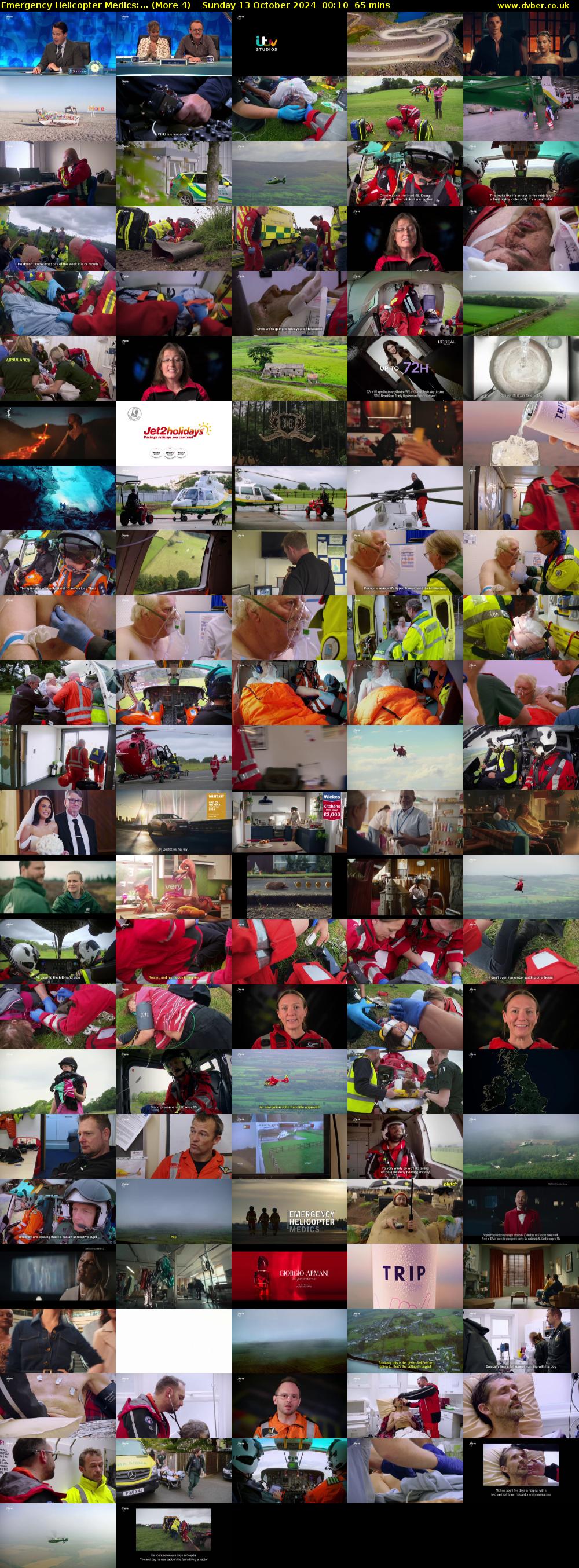 Emergency Helicopter Medics:... (More 4) Sunday 13 October 2024 00:10 - 01:15