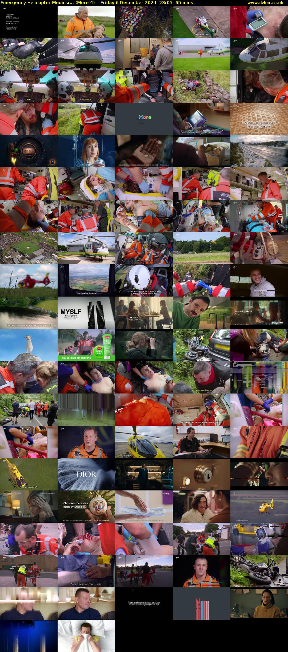 Emergency Helicopter Medics:... (More 4) Friday 6 December 2024 23:05 - 00:10