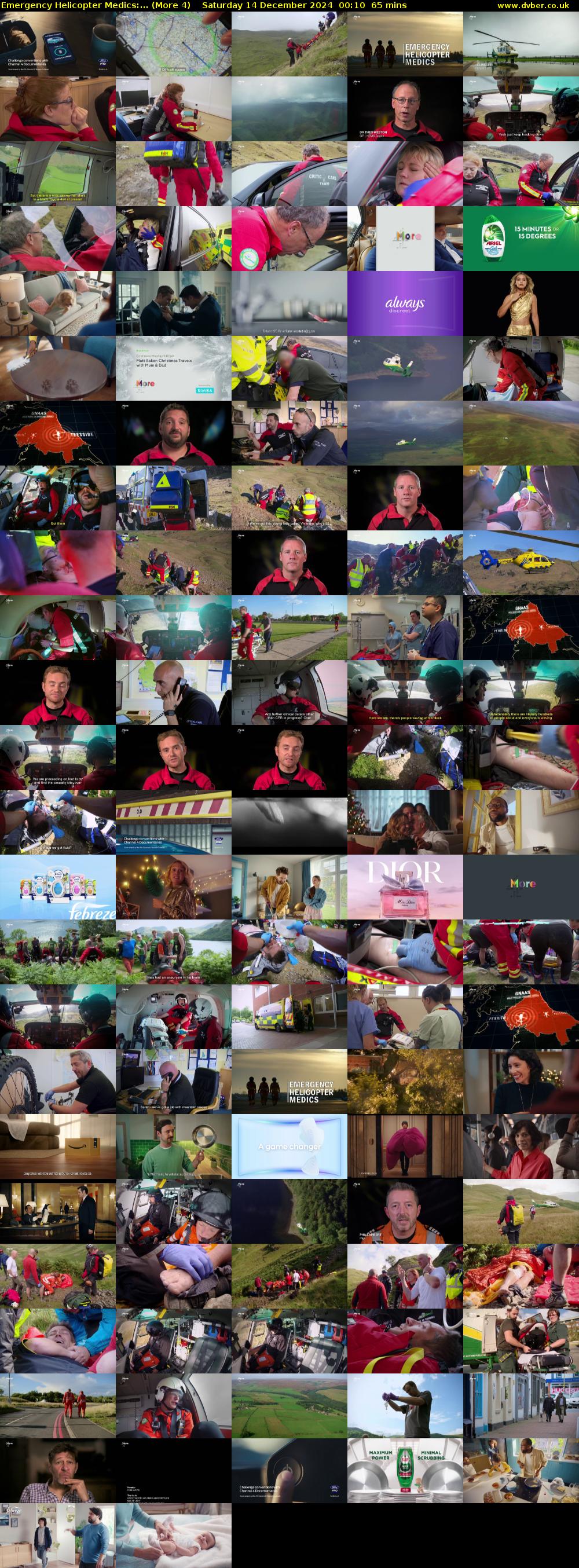 Emergency Helicopter Medics:... (More 4) Saturday 14 December 2024 00:10 - 01:15