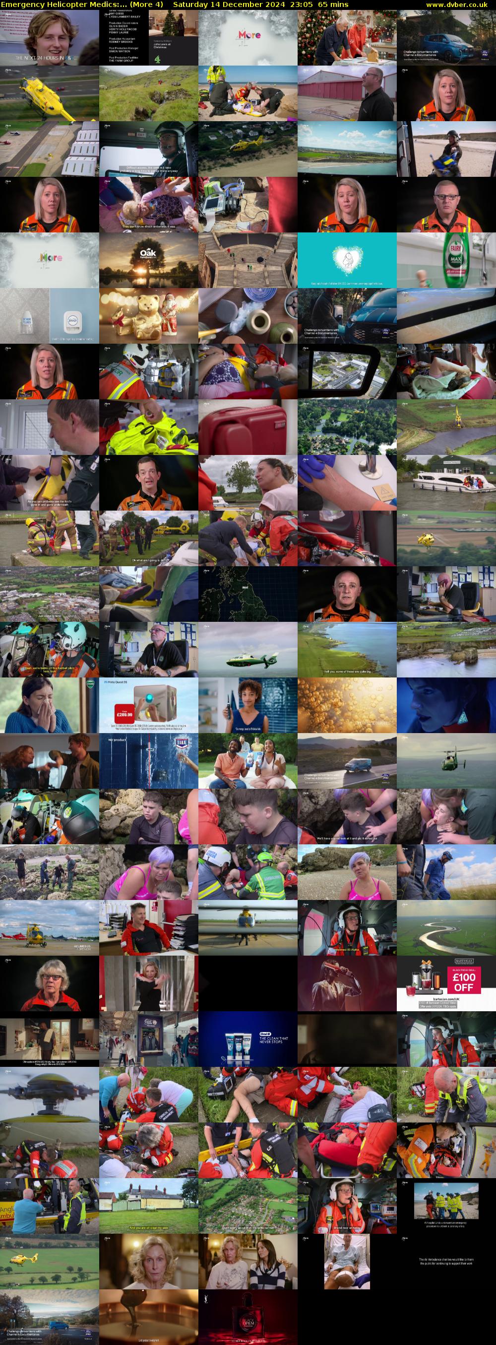 Emergency Helicopter Medics:... (More 4) Saturday 14 December 2024 23:05 - 00:10