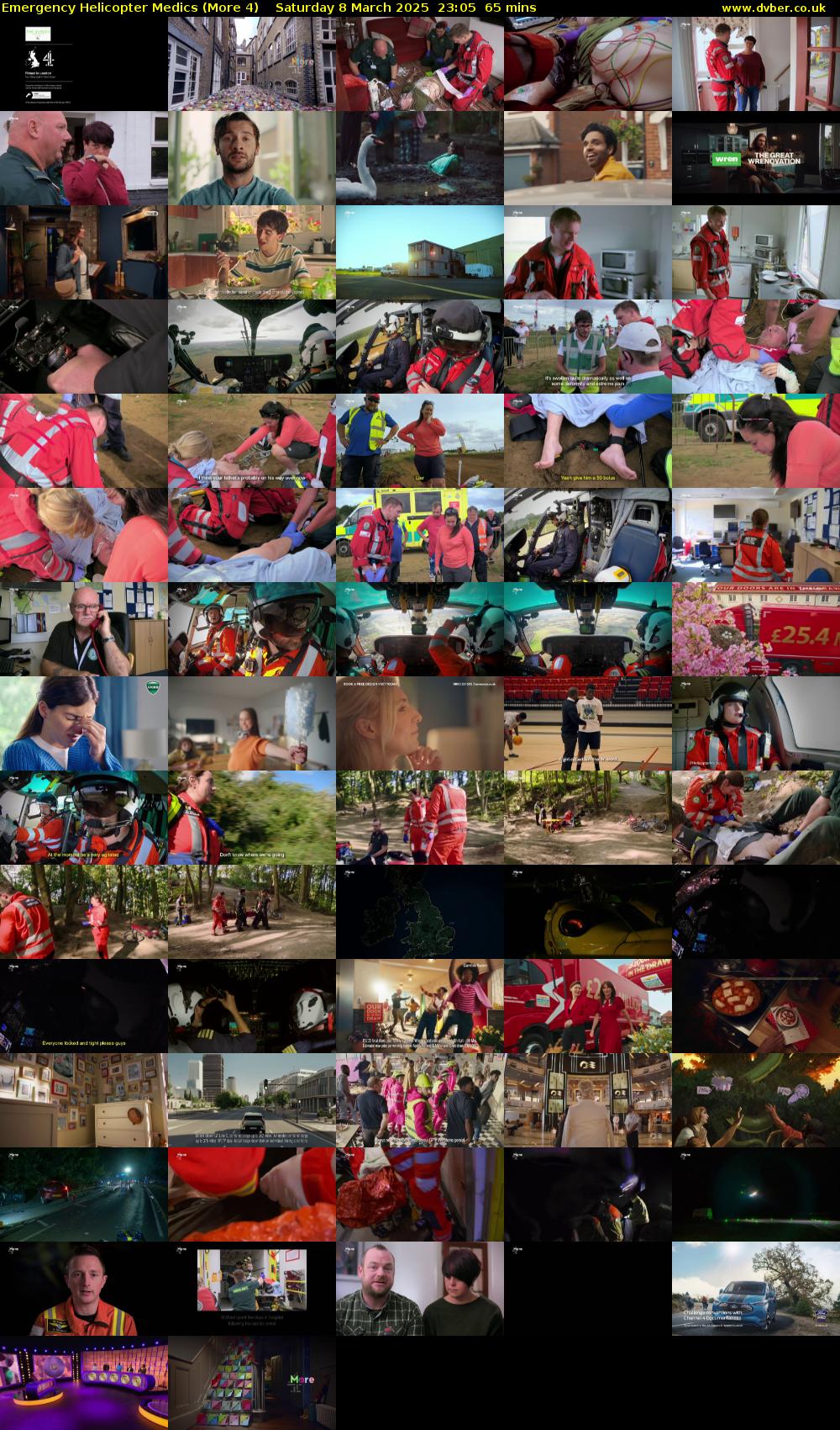 Emergency Helicopter Medics (More 4) Saturday 8 March 2025 23:05 - 00:10